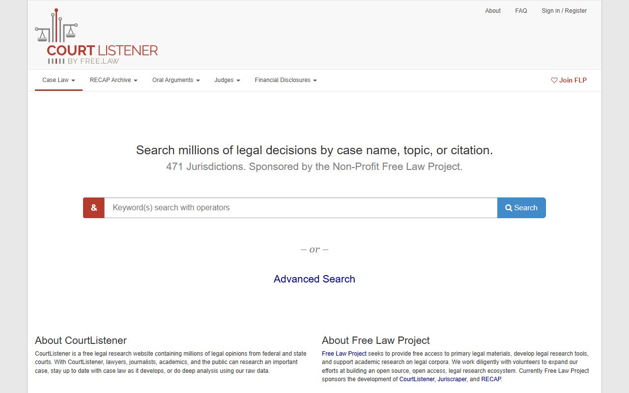East Carroll Parish court records CourtListener federal search supplement