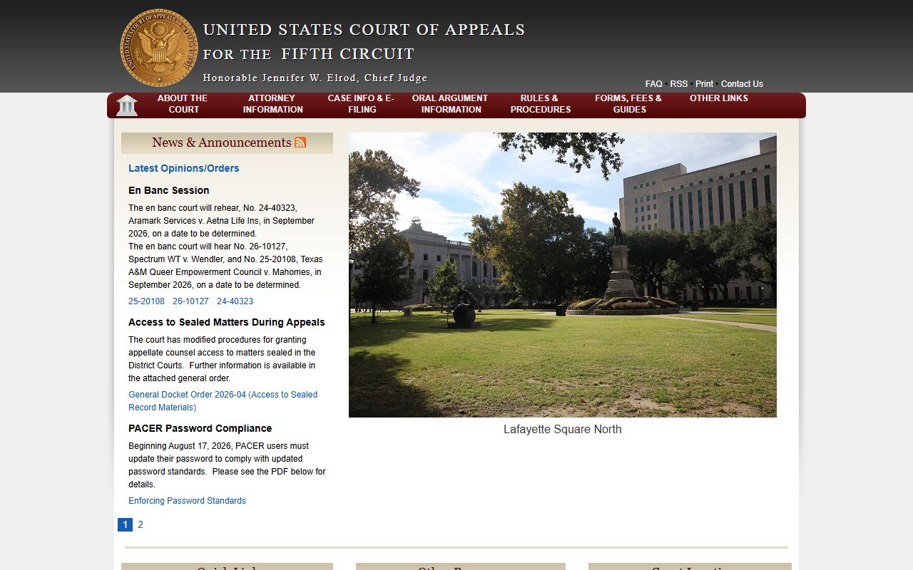 East Carroll Parish court records U.S. Court of Appeals Fifth Circuit
